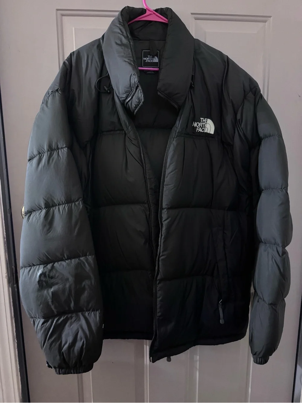 The North Face Men’s Black Down-Style Puffer Jacket